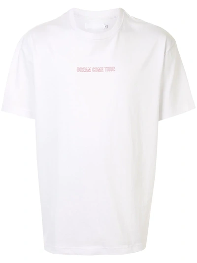 Off Duty Dream Come True T-shirt In White