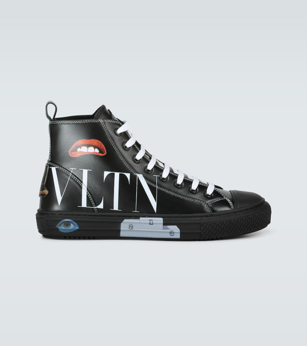 Valentino Garavani X Emilio Villalba Vltn Logo High Top Sneaker In 