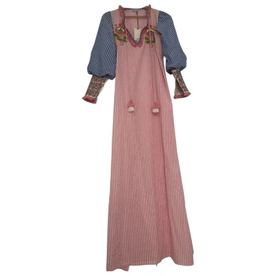 Pre-owned Manoush Pink Cotton Dress