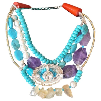 Pre-owned Reminiscence Necklace In Turquoise