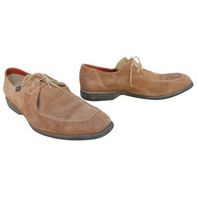 Pre-owned Paraboot Lace Ups In Camel