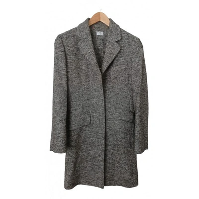 Pre-owned Paul Smith Wool Coat In Grey