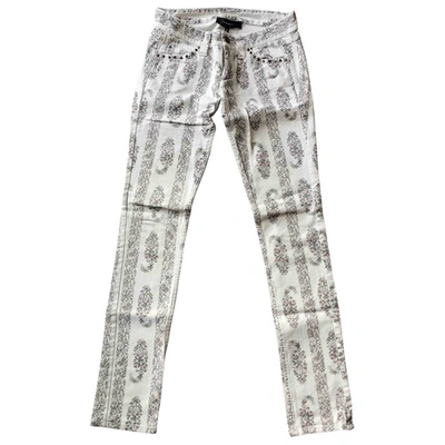 Pre-owned Isabel Marant Trousers In White