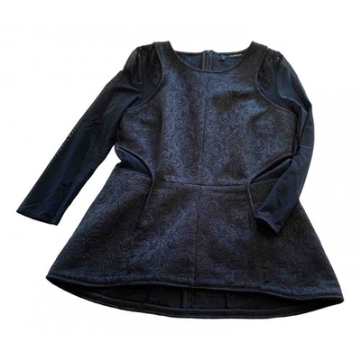 Pre-owned The Kooples Tunic In Black