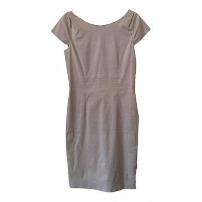 Pre-owned Tonello Mid-length Dress In Beige
