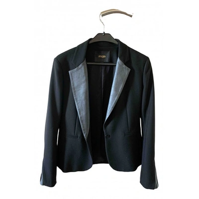 Pre-owned Maje Black Polyester Jacket