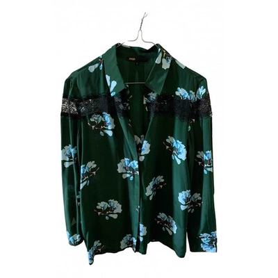 Pre-owned Maje Shirt In Green
