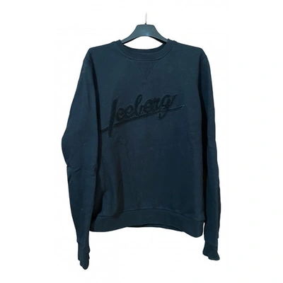 Pre-owned Iceberg Sweatshirt In Black