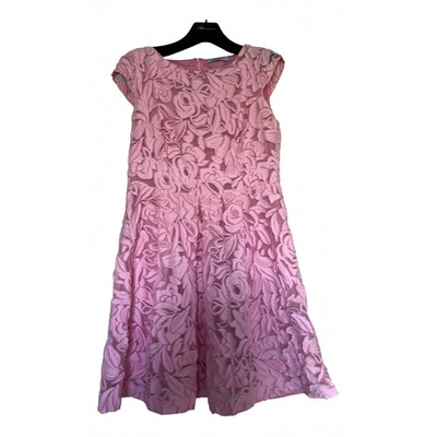Pre-owned Blumarine Pink Cotton Dress