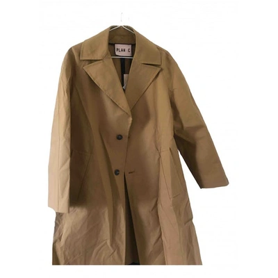Pre-owned Plan C Beige Trench Coat