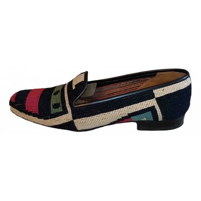Pre-owned Stubbs & Wootton Multicolour Cloth Flats