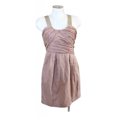 Pre-owned Jcrew Pink Cotton Dress