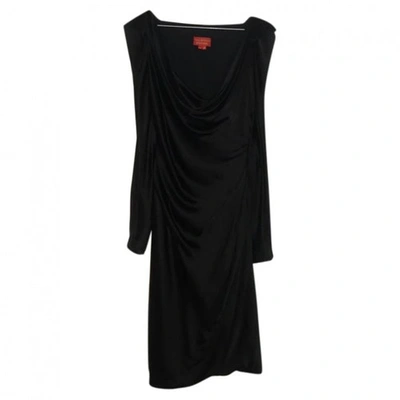 Pre-owned Vivienne Westwood Black Silk Dress