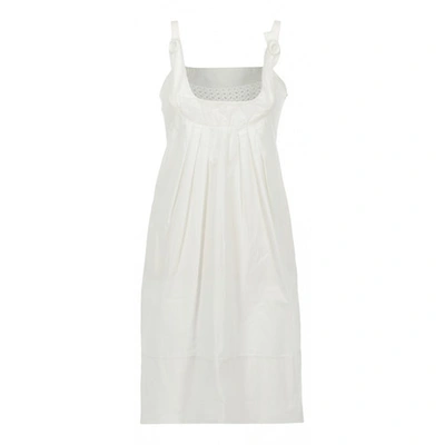 Pre-owned Alberta Ferretti Dress In White