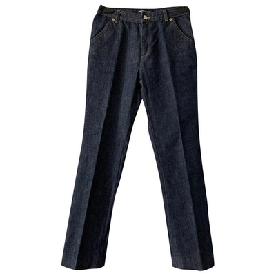 Pre-owned Vanessa Seward Blue Denim - Jeans Jeans