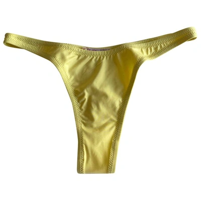 Pre-owned Blumarine Yellow Swimwear