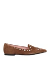 Pretty Ballerinas Loafers In Brown