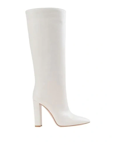 Gianvito Rossi Boots In Ivory