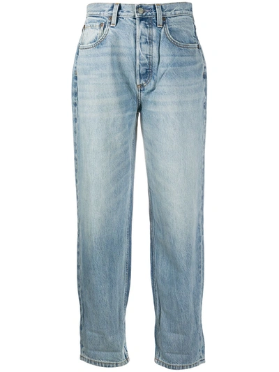 Boyish Denim Baggy Fit Jeans In Blue