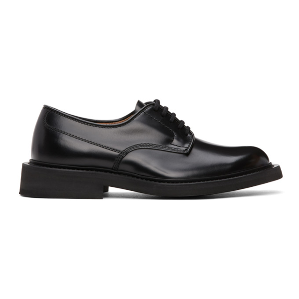 Bottega Veneta Formal Derby Shoes In 1000 Black | ModeSens