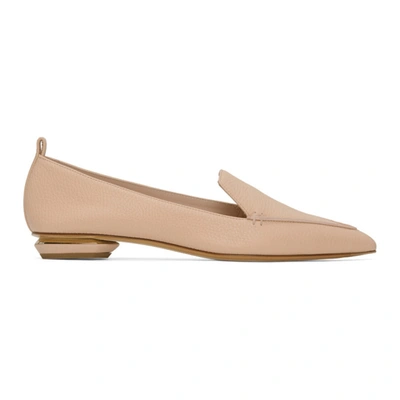 Nicholas Kirkwood Pink Beya Loafers In P07 Powder