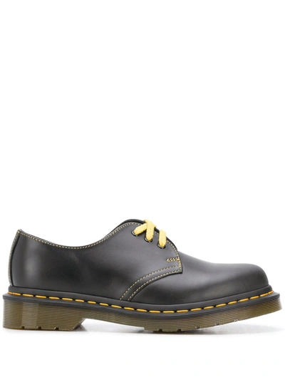 Dr. Martens' "1461" Lace-up Shoes In Black