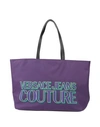 Versace Jeans Handbags In Purple