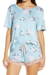 Honeydew Intimates Something Sweet Short Pajamas In Blushing Floral