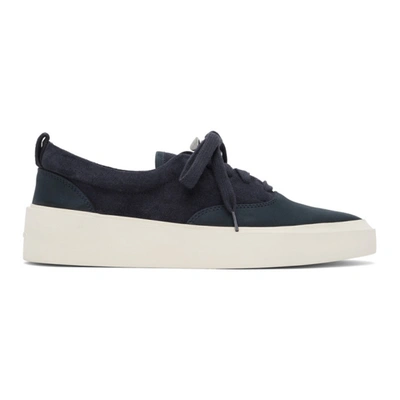 Fear Of God 101 Suede And Nubuck Sneakers In Blue