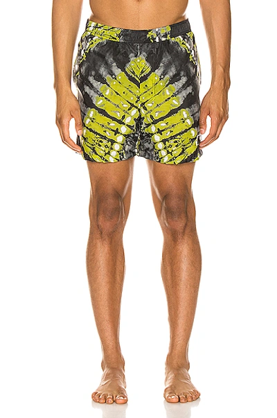 Valentino Vltn Tie-dyed Shell Swim Shorts In Pop Skin