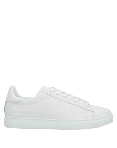 Armani Exchange Sneakers In White