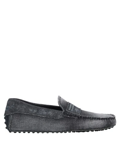 Tod's Loafers In Grey