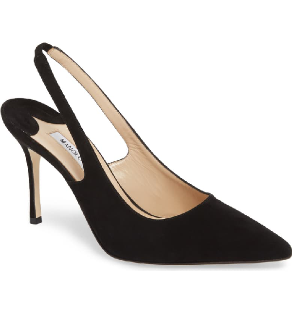 manolo blahnik carolyne slingback pumps