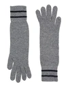 Semicouture Gloves In Grey