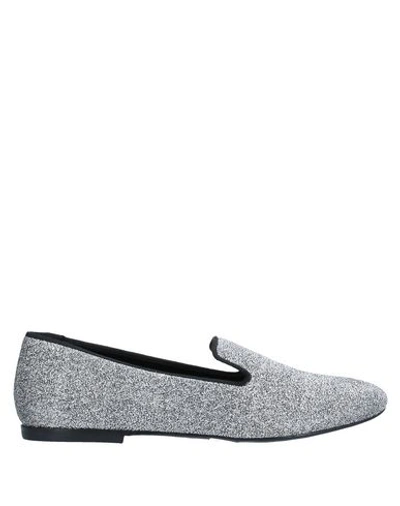 Atos Lombardini Loafers In Silver