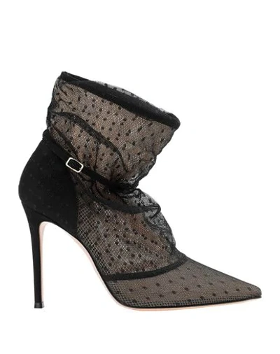 Gianvito Rossi Ankle Boots In Black
