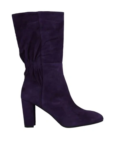 Albano Boots In Purple