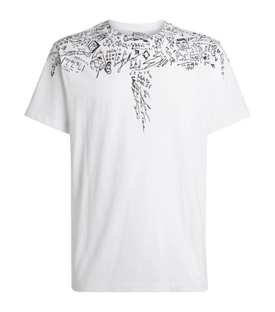 Marcelo Burlon County Of Milan Sketched Wings T-shirt