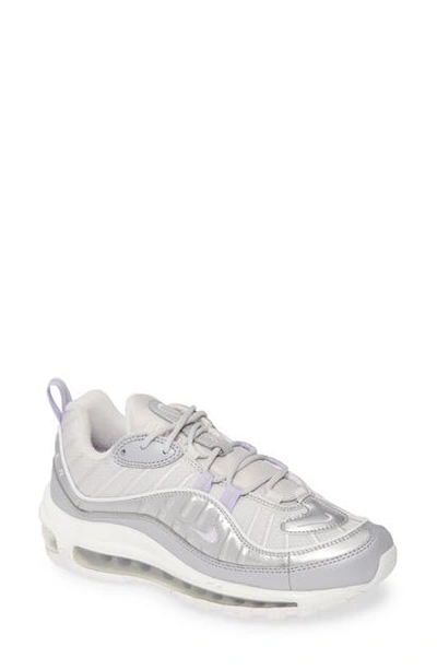 Nike Air Max 98 Se Women's Shoe (vast Grey) - Clearance Sale In Vast Grey/ Purple/ Metallic