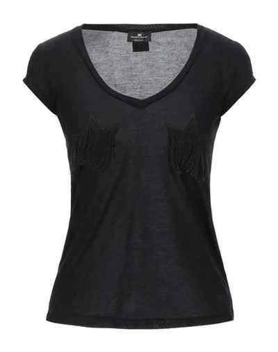 Elisabetta Franchi T-shirt In Black