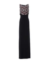 Elisabetta Franchi Long Dresses In Black