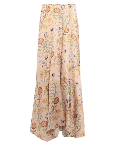Peter Pilotto Long Skirts In Light Pink