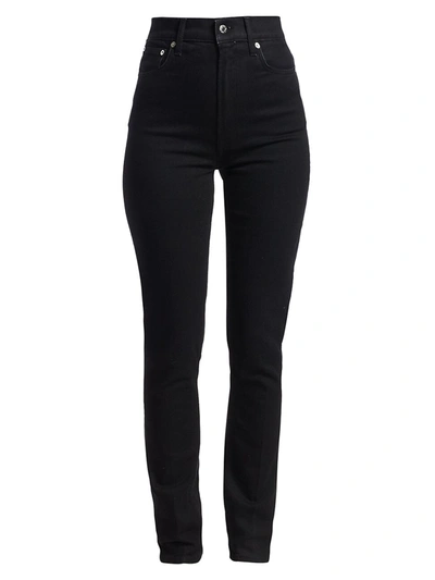 Helmut Lang Femme Hi Spikes Jeans In Black