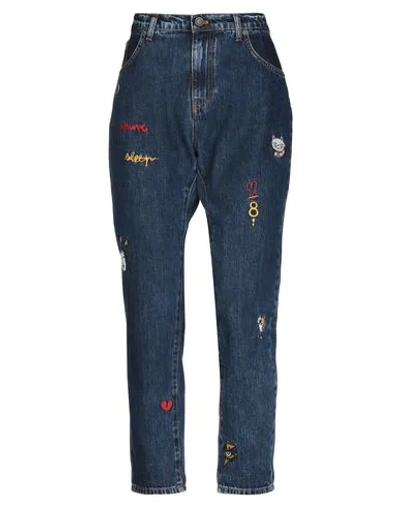 Ottod'ame Denim Pants In Blue