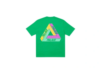 Pre-owned Palace  Tri-tex T-shirt Green