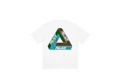 Pre-owned Palace  Tri-tex T-shirt White