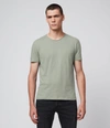 Allsaints Figure Tee In Thyme Green