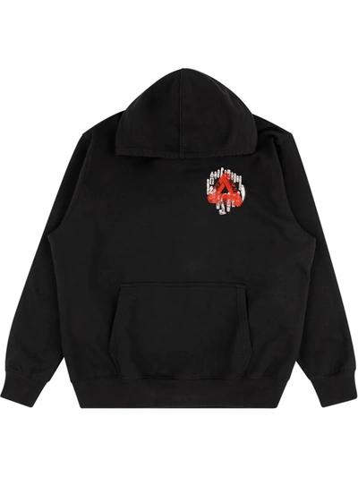 Palace Jheeze Hoodie In Black