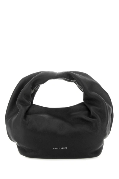 Danse Lente Lola Mini Hobo Bag In Black (black)