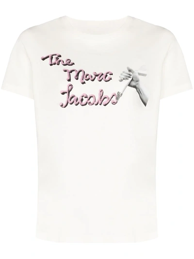 The Marc Jacobs Logo Print T-shirt In Black